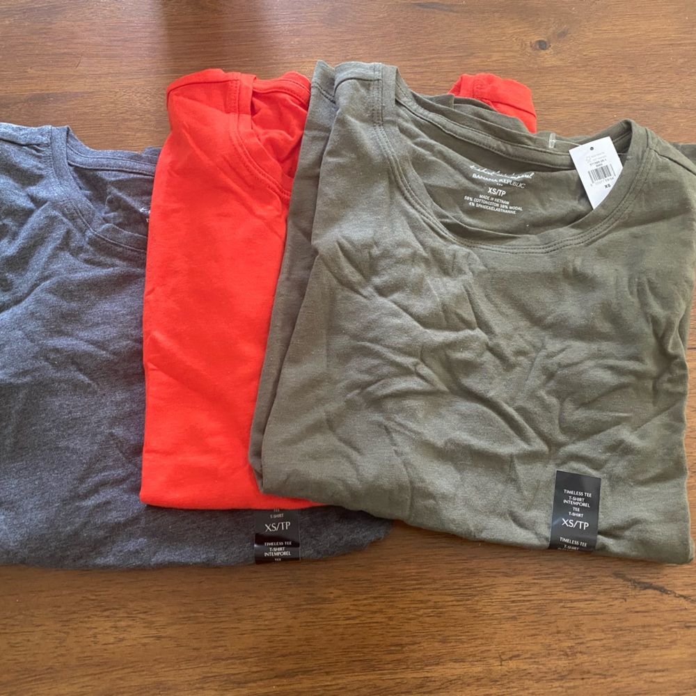 NWT Banana Republic Timeless Tshirts